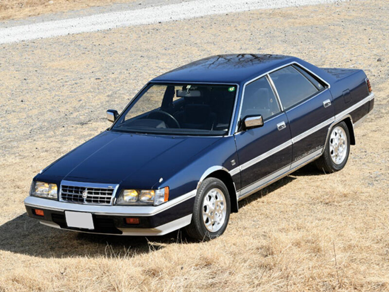 Mitsubishi Eterna (E13A, E15A, E17A, E18A) 3 поколение, рестайлинг, седан (02.1986 - 05.1990)